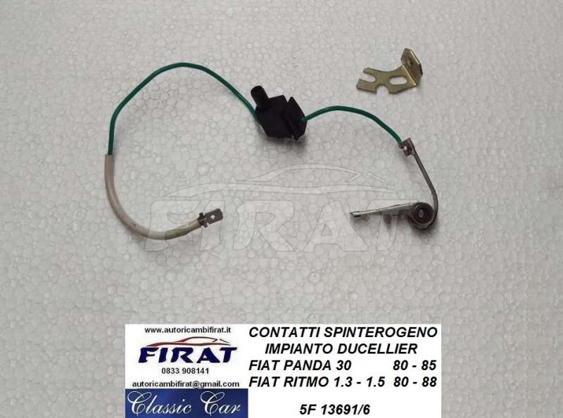 CONTATTI SPINTEROGENO FIAT PANDA 30 - RITMO (13691/6)